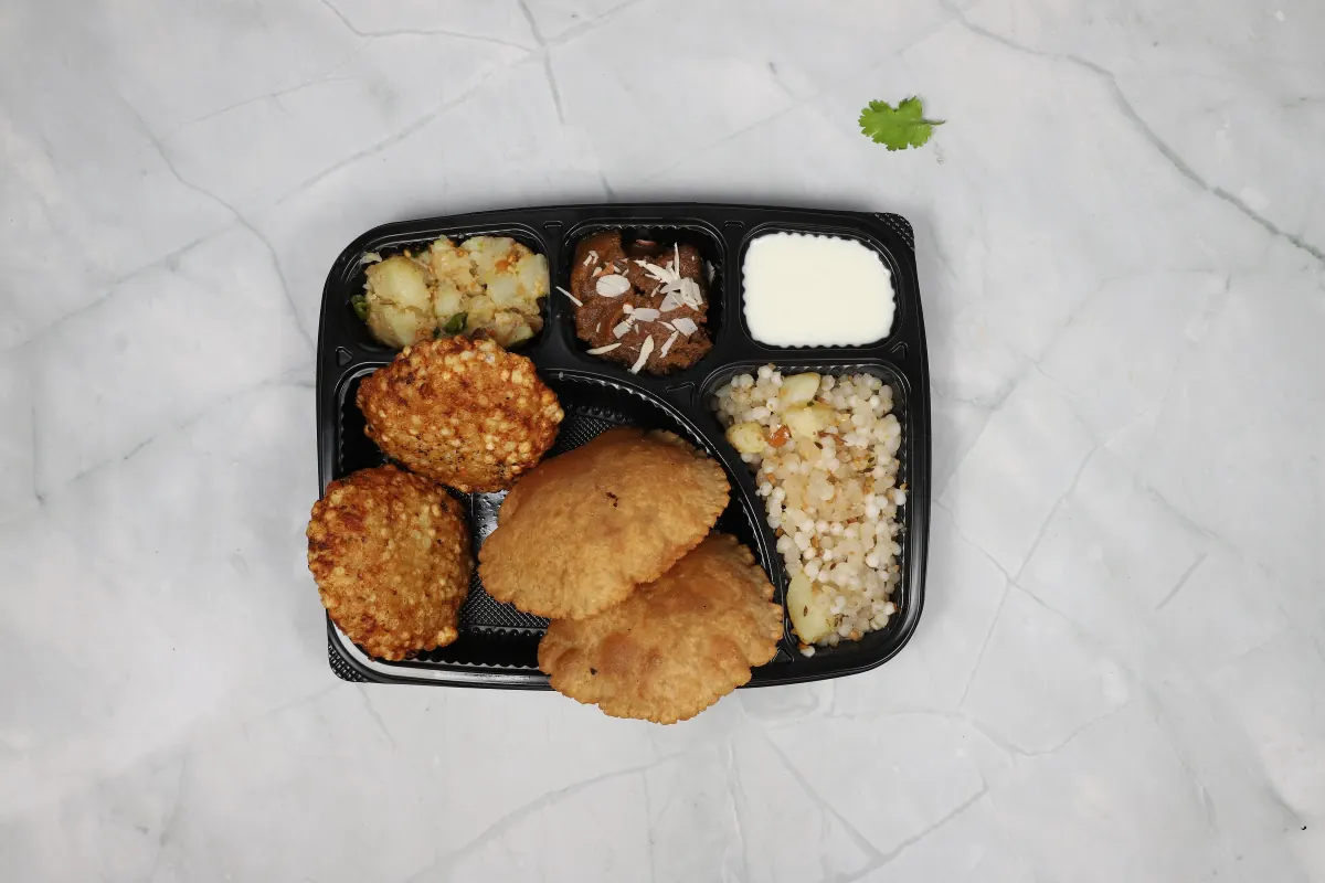 Tejal's Kitchen special upwas thali