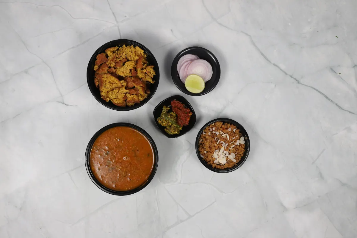 Rajasthani dal bati churma