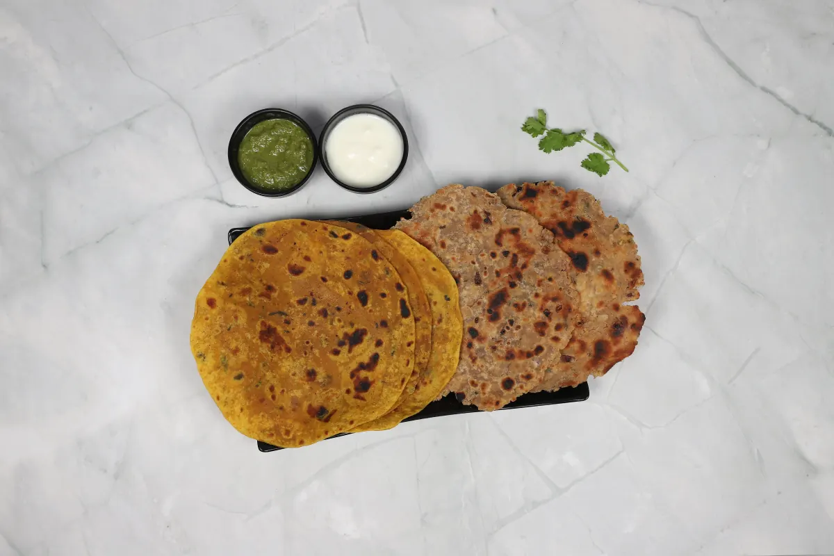 Methi thepla combo