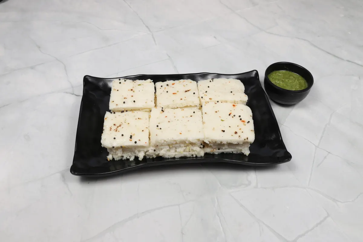 White dhokla